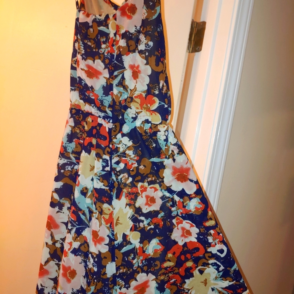 Maxi high low dress
